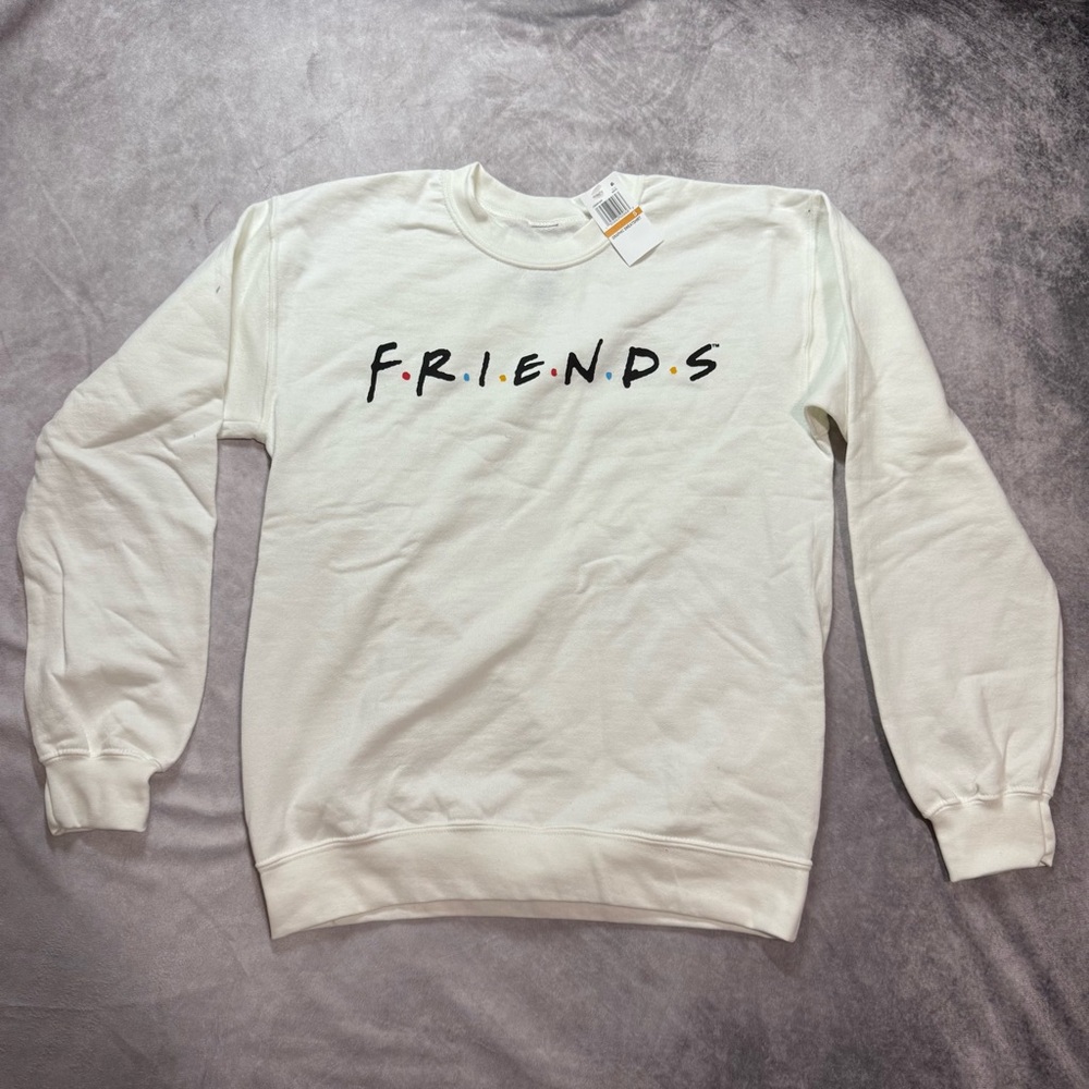 White Friends Logo Women’s Sweater